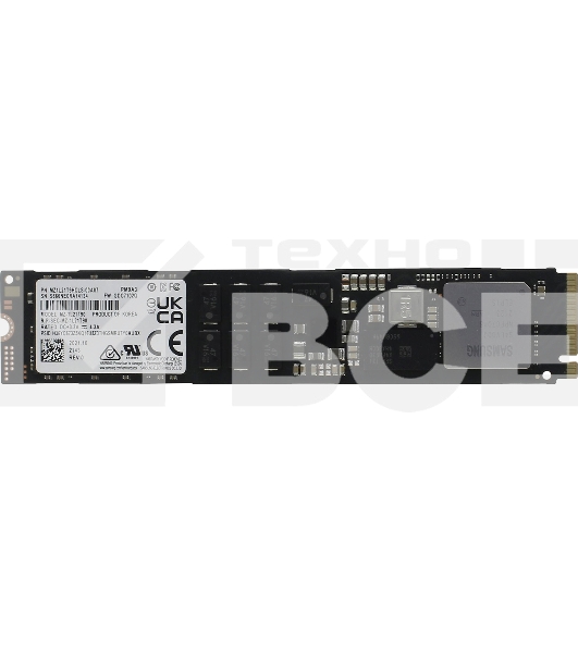 Накопитель SSD Samsung PM9A3, 1.92TB, M.2 22110, PCIe 3.1 x4, NVMe, R/W 3000/1400