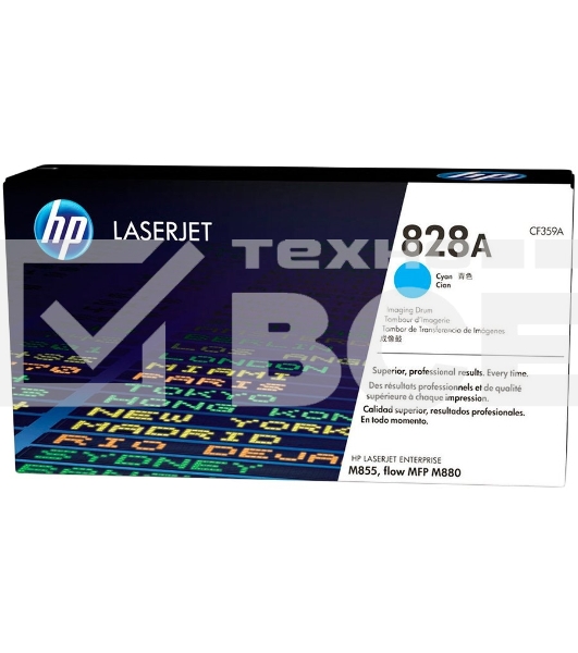 Фотобарабан HP 828A Cyan (CF359A) голубой, 30000 стр, для Color LaserJet Enterprise M855/M880/828A