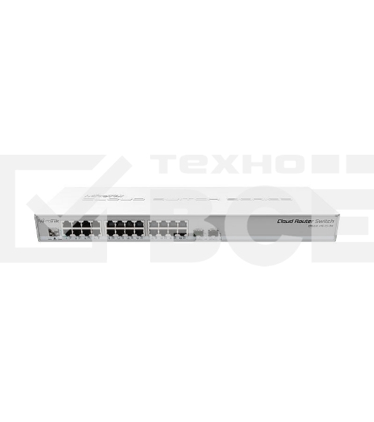 Маршрутизатор 24PORT 1000M CRS326-24G-2S+RM MIKROTIK
