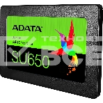 Накопитель SSD ADATA SU650, 256Gb, SATA III, 2.5