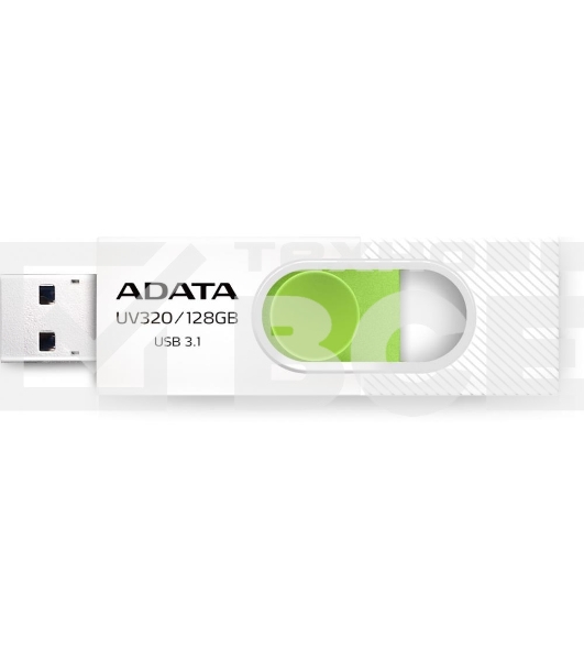 Флеш диск 128GB USB 3.2 Gen1 AUV320-128G-RWHGN White/Green