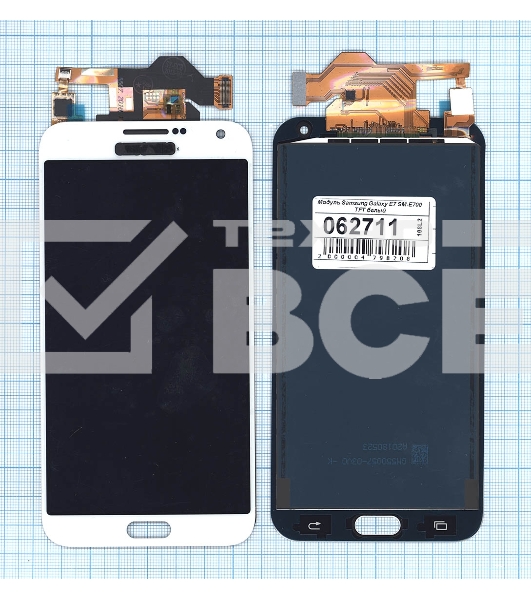 Дисплей для Samsung Galaxy E7 SM-E700 TFT белый
