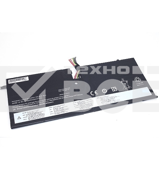 Аккумуляторная батарея для ноутбука Lenovo ThinkPad X1 (45N1070-4S1P) 14.8V 3200mAh OEM черная