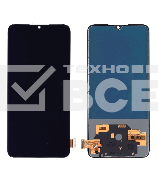 Дисплей для Xiaomi Mi A3 Lite, Mi 9 Lite, CC9 в сборе с тачскрином TFT черный
