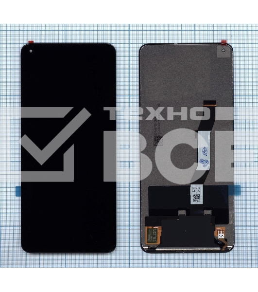 Дисплей для Xiaomi Mi 10T черный