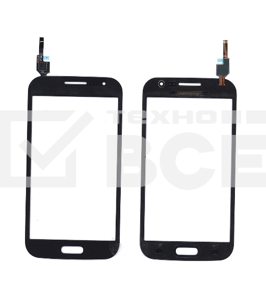 Сенсорное стекло (тачскрин) для Samsung Galaxy E5 SM-E500, черное