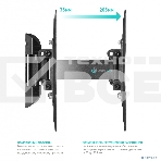 Кронштейн ONKRON M2S для телевизора 17