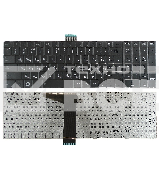 Клавиатура для ноутбука Toshiba Satellite C850 C870 C875 черная