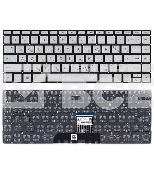 Клавиатура для ноутбука HP Envy 13-AH золото