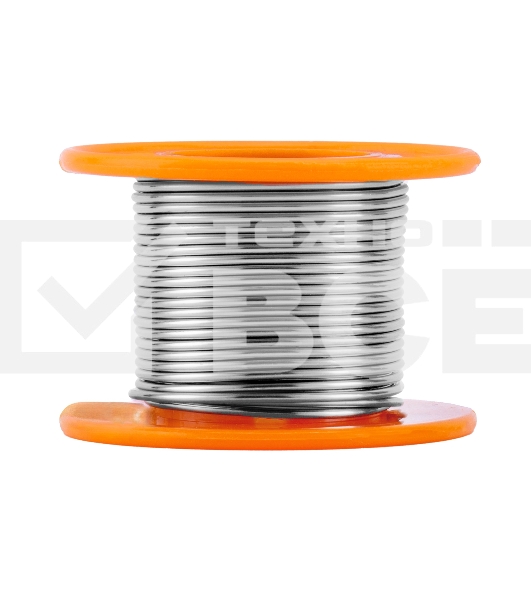 Припой Sn60Pb40, D 1 мм, 25 г, на пластмассовой катушке Sparta
