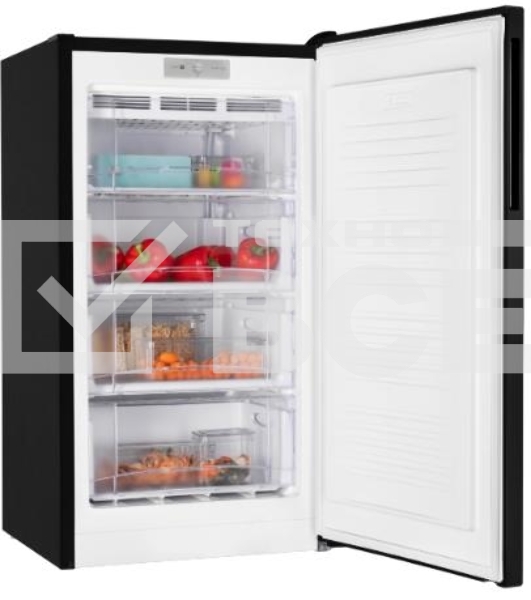 Морозилка Nordfrost DF 261 BAP, черный, 139л, 4 ящика