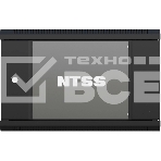 Шкаф коммутационный NTSS (NTSS-W6U6060GS-BL) настенный 6U 570x600мм пер.дв.стекл 60кг черный 19.5кг, фото3
