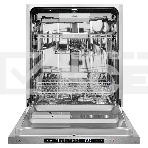 Встраиваемая посудомоечная машина MONSHER MD 6004, ширина 60 см, Количество корзин: 3, 14 комплектов посуды, Электронное управление, Цифровой дисплей, Отсрочка старта 1-24 часов, Луч на полу, Внутреннее освещение, программ: Интенсивная, Нормальная, ЕСО, С, фото4