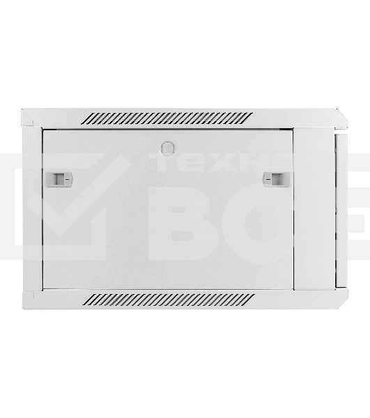 Шкаф телекоммуникационный 19' настенный 6U ExeGate EC-WM-6U.600.G.GREY (19', 6U, 600x600x370 мм (ШхГхВ), передняя дверь закаленное стекло, съемные боковые панели, пыле- и влагозащита IP23, светло-серый RAL 7035)