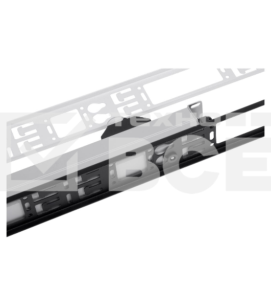 Вертикальный кабельный органайзер ЦМО в шкаф, ширина 75 мм 42U, черный (ВКО-М-42.75-9005)