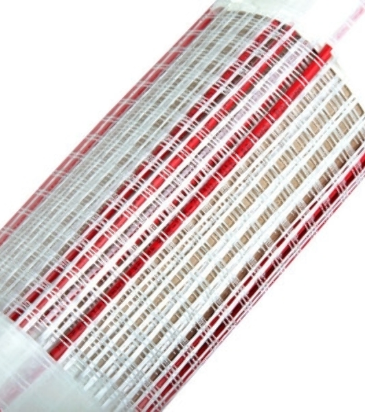 Теплый пол (нагревательный мат) Rexant Classic RNX-10,0-1500 (площадь 10,0 м2 (0,5 х 20,0 м)), 1500 Вт, двухжильный с экраном