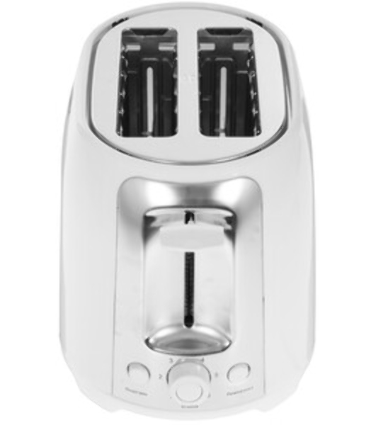 Тостер Vitek VT-1582 W белый (белый, 750 Вт, 2 отделения, механическое управление)