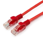Патч-корд UTP Cablexpert cat.5e, 0.25м, литой, многожильный, красный, фото8