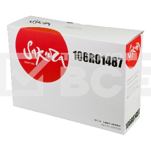 Картридж Sakura 106R01487 для Xerox WC 3210/3220, черный, 4100 к.