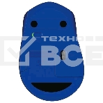Мышь беспроводная Logitech M330 SILENT PLUS синий, 1000 dpi, радиоканал, USB, кнопки - 3, фото2