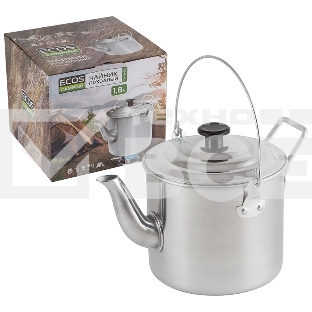 Чайник Ecos походный алюминиевый 1,8л Camp -S4