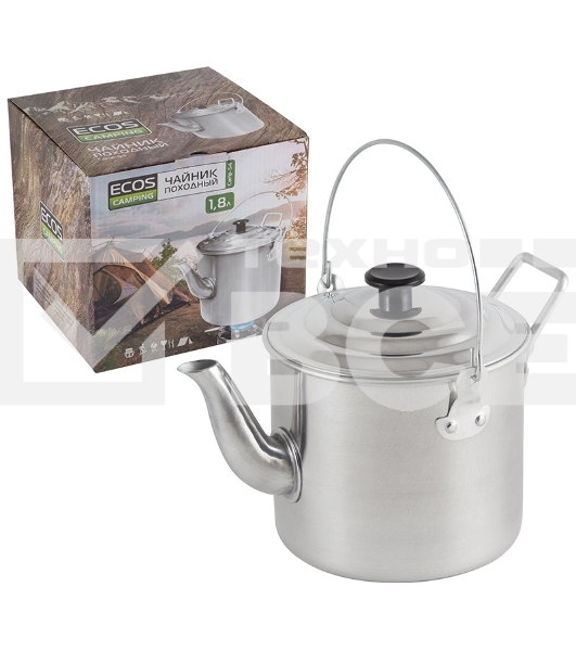 Чайник Ecos походный алюминиевый 1,8л Camp -S4