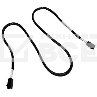 Кабель LSI CBL-SFF8643-10M (LSI00405) длина 100см,наконечники: SFF8643(контроллер)-SFF8643(корзина)