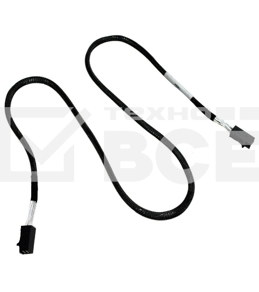 Кабель LSI CBL-SFF8643-10M (LSI00405) длина 100см,наконечники: SFF8643(контроллер)-SFF8643(корзина)