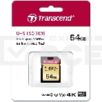 Флеш карта SD 64GB Transcend SDХC UHS-I U3, MLC, фото6