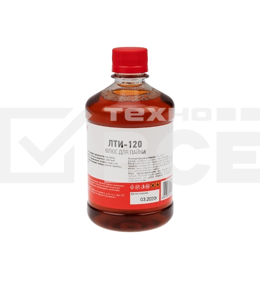 Флюс для пайки Rexant, ЛТИ-120, 500 мл, флакон