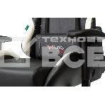 Кресло игровое Бюрократ VIKING 5 AERO WHITE черный/белый искусственная кожа, фото25