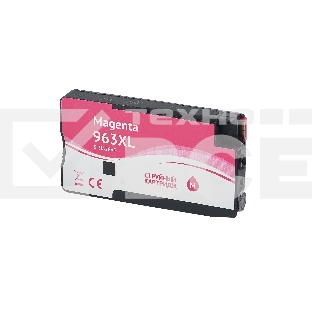 Струйный картридж Sakura 3JA28AE (№963XL Magenta) для HP, пурпурный, 25,5 мл., 1600 к.