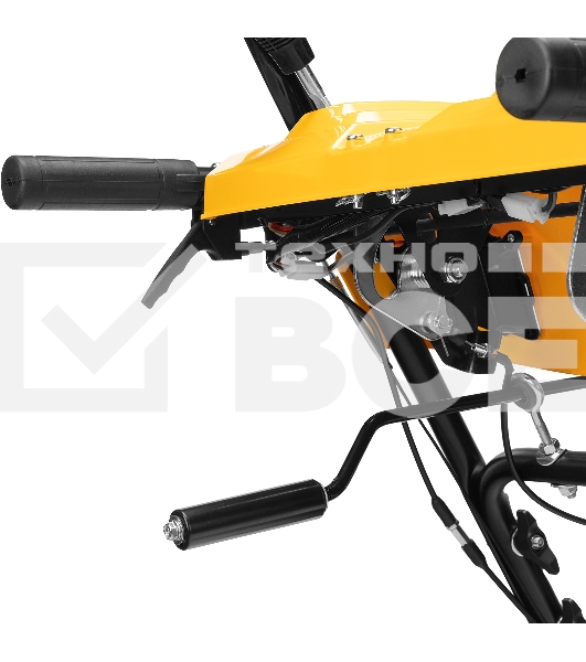 Бензиновая снегоуборочная машина SBM 610DT PRO, 212cc, гусеницы, эл.старт, блок. дифф.  Denzel
