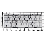 Клавиатура для ноутбука HP Envy 13-AH золото, фото2