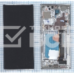Дисплей для Samsung Galaxy Note 20 Ultra SM-N985F в сборе с тачскрином и рамкой OLED белый, фото 1