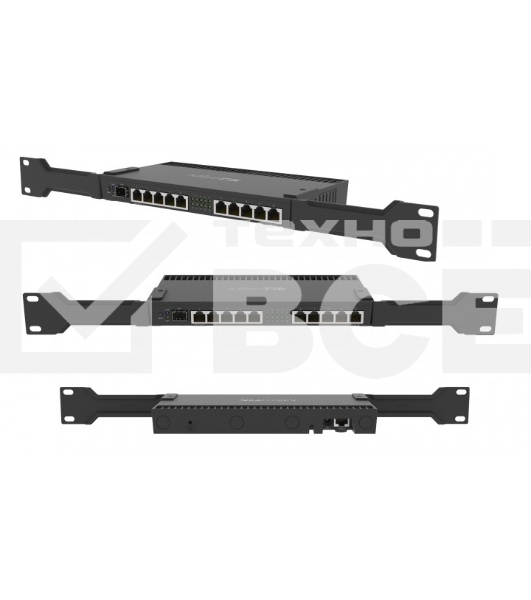 Маршрутизатор 1000M 10PORT 1SFP+ RB4011IGS+RM MIKROTIK