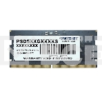 Оперативная память Patriot Signature, DDR5, 16GB (1x16 GB), 5200 MHz, CL42, SO-DIMM, фото 1