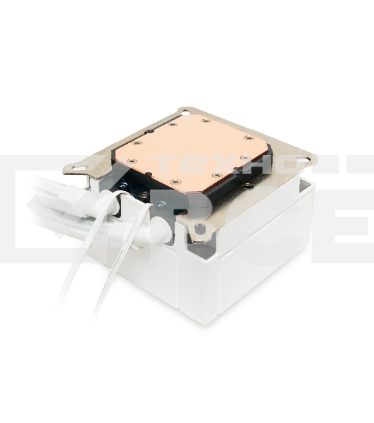 Водяное охлаждение для процессора/ Water Cooling System HSPD W1240 ARGB белый 120мм алюминий+медь 1800rpm 27db 4-pin 280W