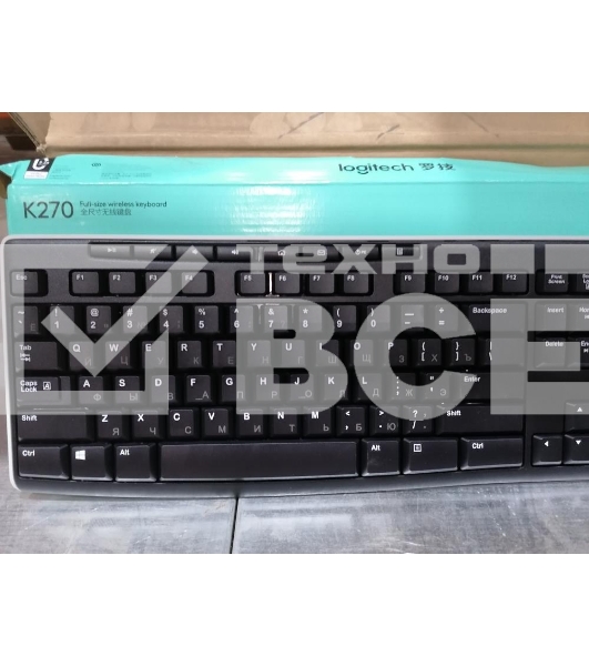Клавиатура беспроводная Logitech Keyboard K270 Wireless 920-003757/920-003058