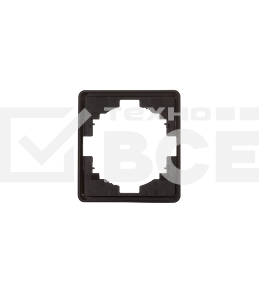 Рамка Kranz ROUND 1-постовая оникс