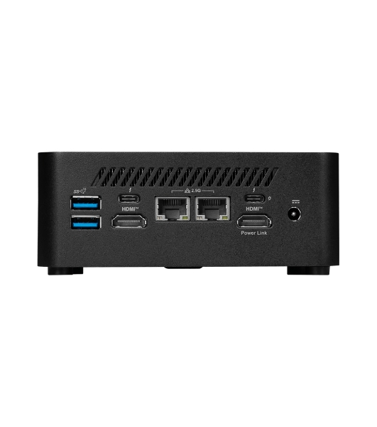 Мини ПК MSI Cubi NUC 1M-052BRU Core 5 120U (1.4) Graphics CR noOS GbitEth WiFi BT 120W черный (936-B0B111-080)