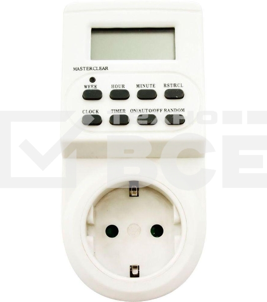 Розетка с таймером Feron (недельная) 3500W/16A 230V, 61925(TM22)