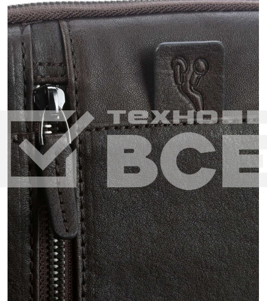 Сумка мужская Piquadro Black Square CA1816B3/TM темно-коричневый натур.кожа