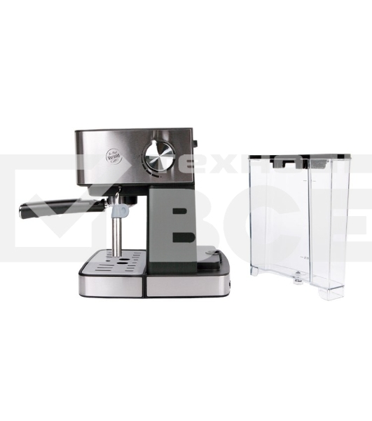 Кофеварка рожковая Endever Costa-1065 серебристый, исп. кофе - молотый, 1.6 л, 1000 Вт, 20 бар.