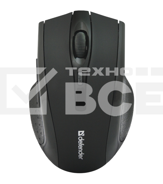 Мышь беспроводная Defender Accura MM-665 черный, 1600 dpi, радиоканал, USB, кнопки - 6