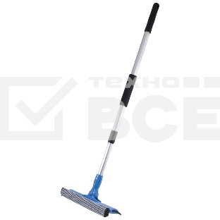 Стекломой Рыжий кот WS-07-F (складной с телеск. алюм. ручкой), размер щетки:25см, длина:73-120см