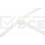 Хомут-стяжка нейлоновая многоразовая Rexant 150x3,5 мм, белая, упаковка 100 шт., фото2