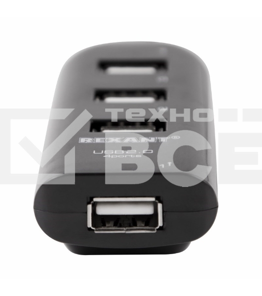 Разветвитель USB 2.0 Rexant на 4 порта