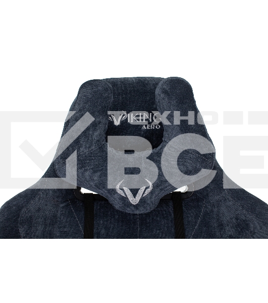 Кресло игровое Бюрократ VIKING KNIGHT LT27 FABRIC синий крестовина металл/пластик