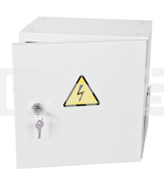 Шкаф ЭКОНОМ уличный всепогодный настенный укомплектованный (В300 Ш300 Г210), комплектация T2-IP65